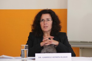 Wissenschaftsministerin Dr. Gabriele Heinen-Kljajic